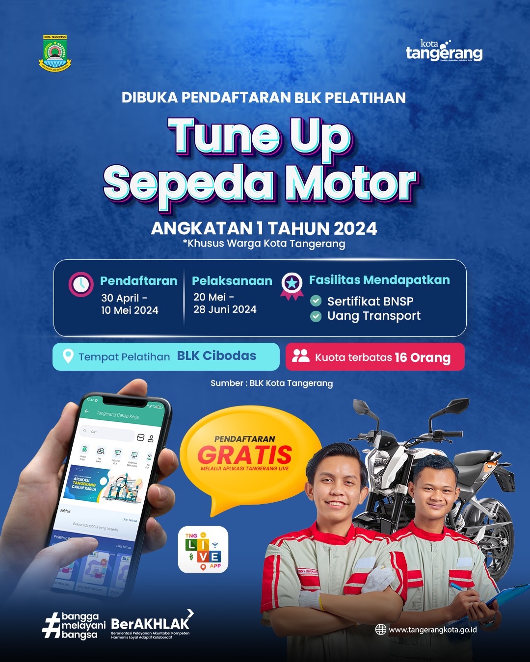 buruan-daftar-blk-kota-tangerang-buka-pendaftaran-kelas-tune-up-sepeda-motor-gratis