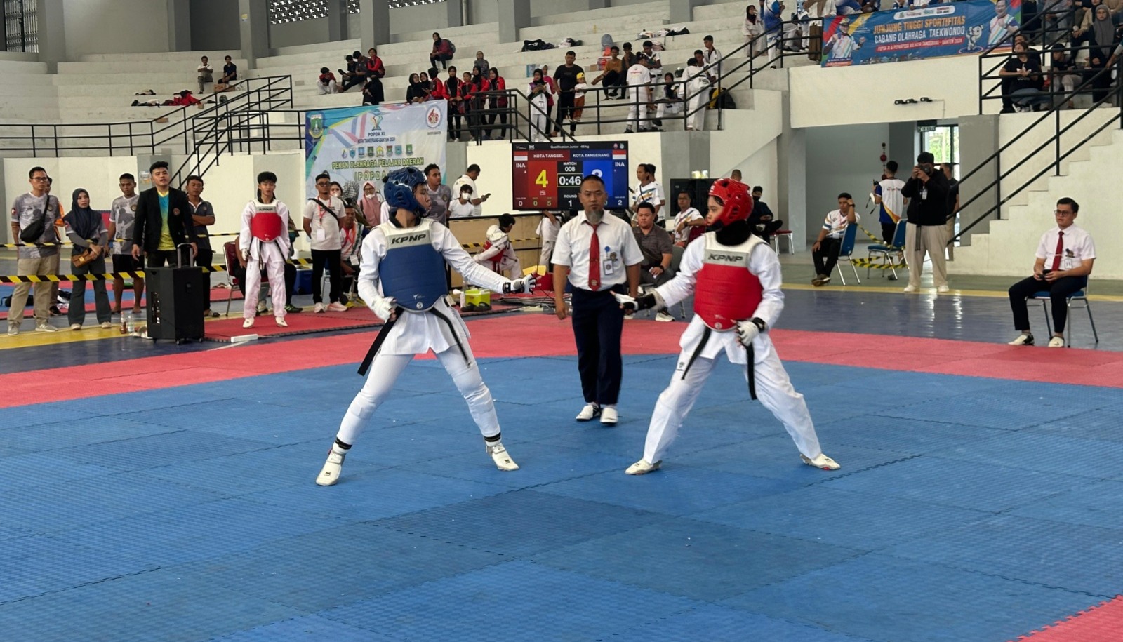 IMG-hari-pertama-cabor-taekwondo-popda-xi-kontingen-kota-tangerang-sabet-3-emas