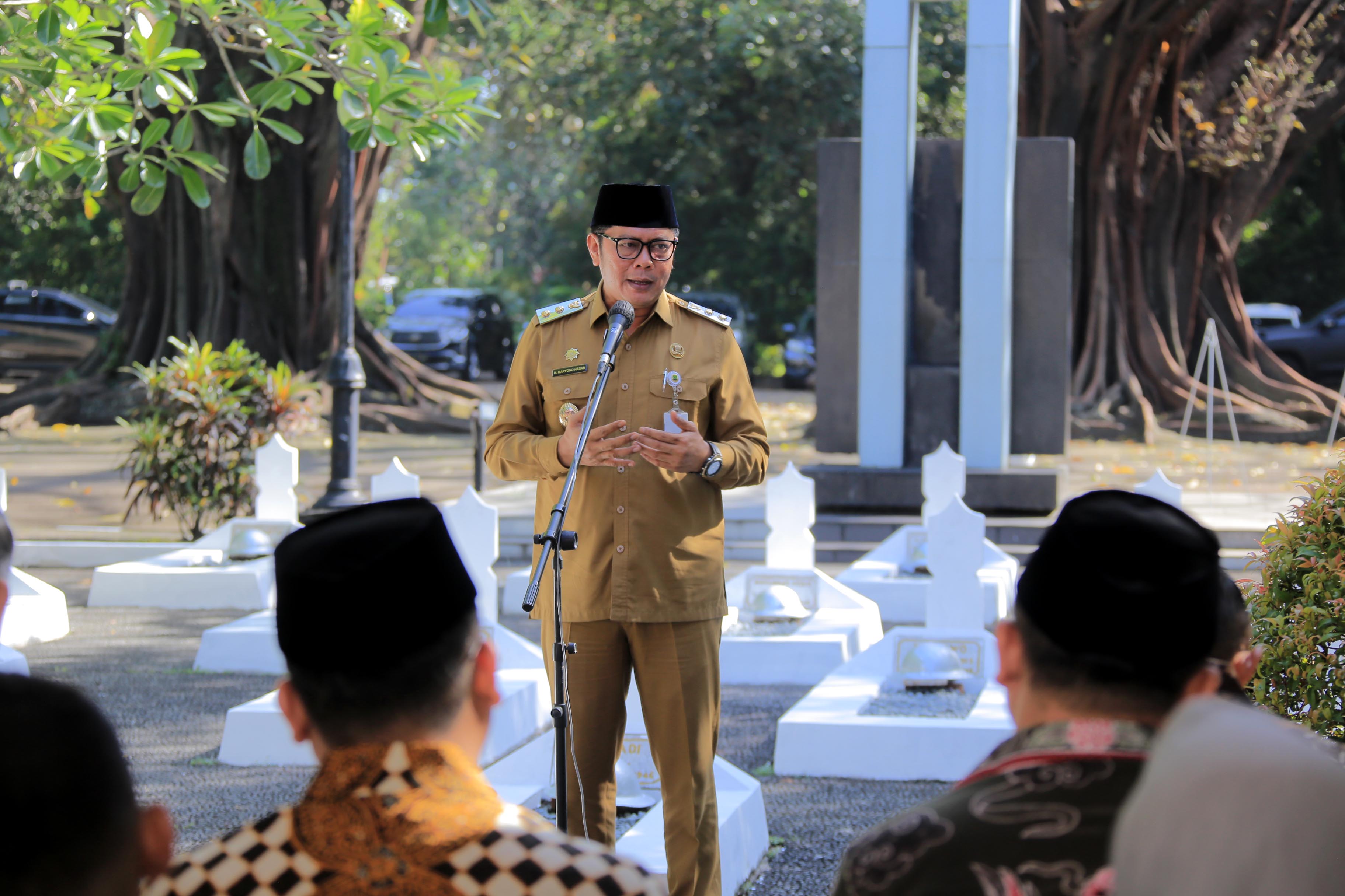 sambut-rombongan-ziarah-tmp-taruna-maryono-pemkot-akan-terus-merawat-sejarah