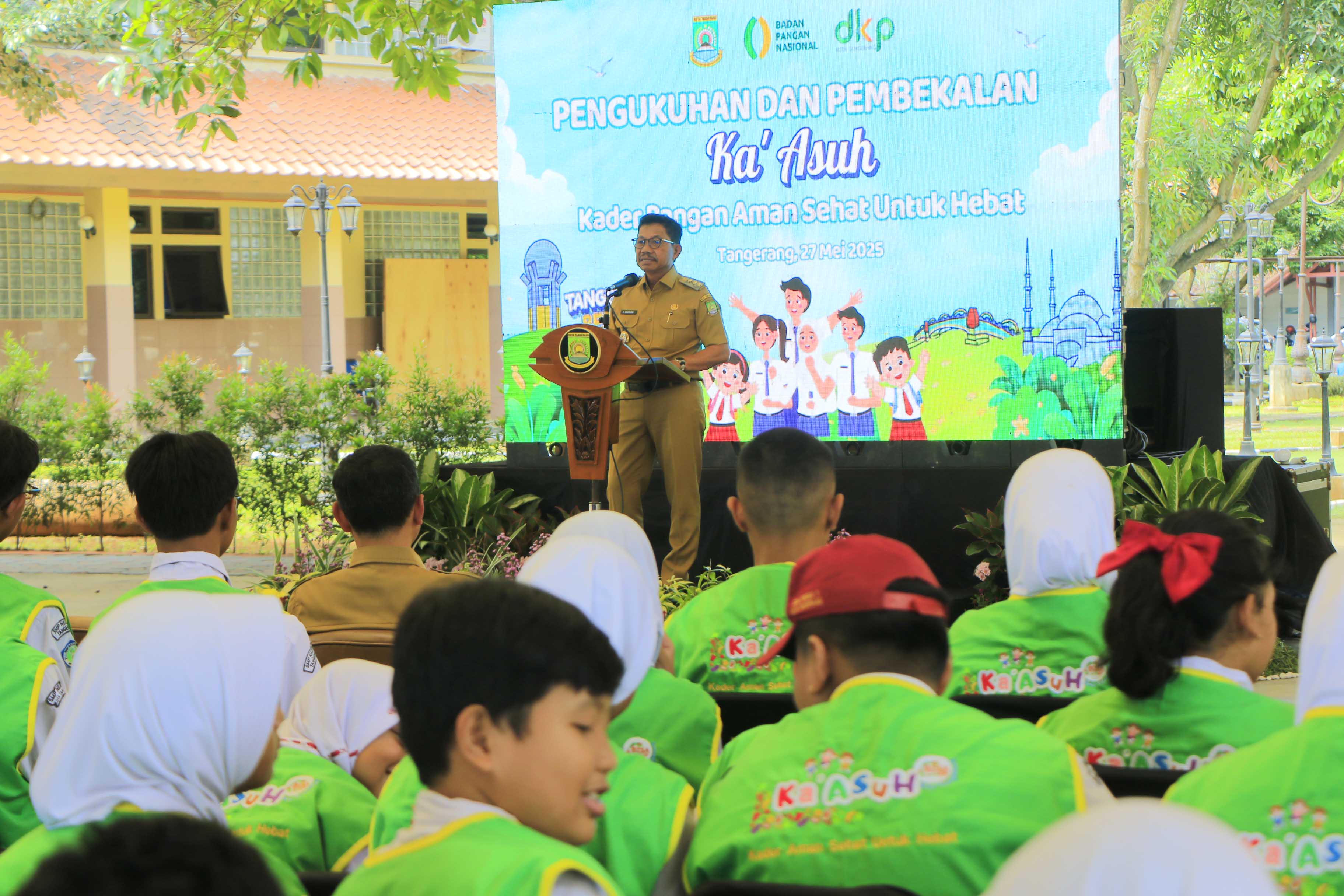 perkuat-ketahanan-pangan-dan-budaya-sehat-sejak-dini-wali-kota-tangerang-kukuhkan-120-kader-ka-asuh