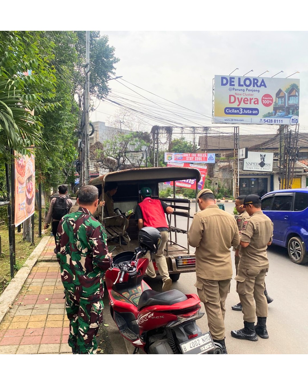 satpol-pp-kota-tangerang-gelar-operasi-penertiban-tunawisma-sejumlah-orang-diberikan-pembinaan-sosial