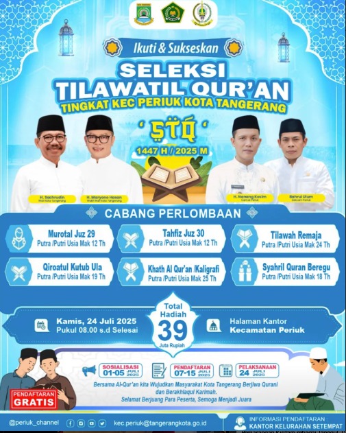 stq-kecamatan-periuk-kota-tangerang-wujudkan-generasi-berjiwa-qur-ani-dan-berakhlakul-karimah