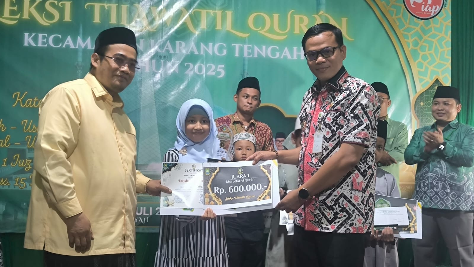 jaring-qari-qariah-berbakat-seleksti-tilawatil-qur-an-kecamatan-karang-tengah-2025-sukses-digelar