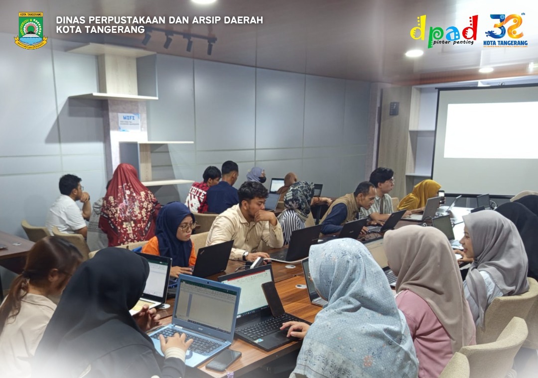 transformasi-perpustakaan-berbasis-inklusi-sosial-dpad-kota-tangerang-gelar-pelatihan-microsoft-excel