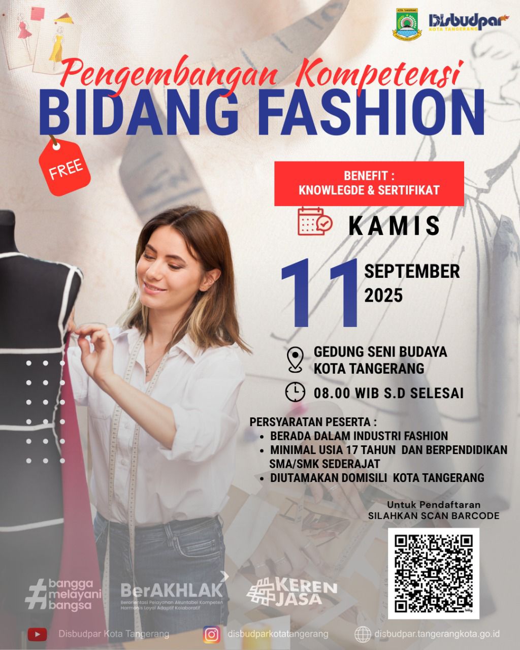jangan-lewatkan-disbudpar-kota-tangerang-buka-pelatihan-kompetensi-bidang-fesyen-gratis