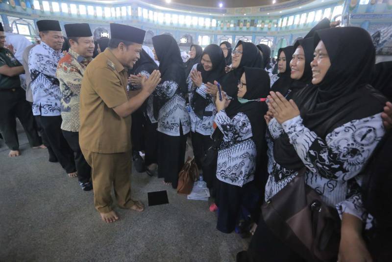 Halal Bihalal PGRI, Dr. Nurdin : Terus Tingkatkan Kualitas Pendidikan Demi Wujudkan Indonesia Emas 