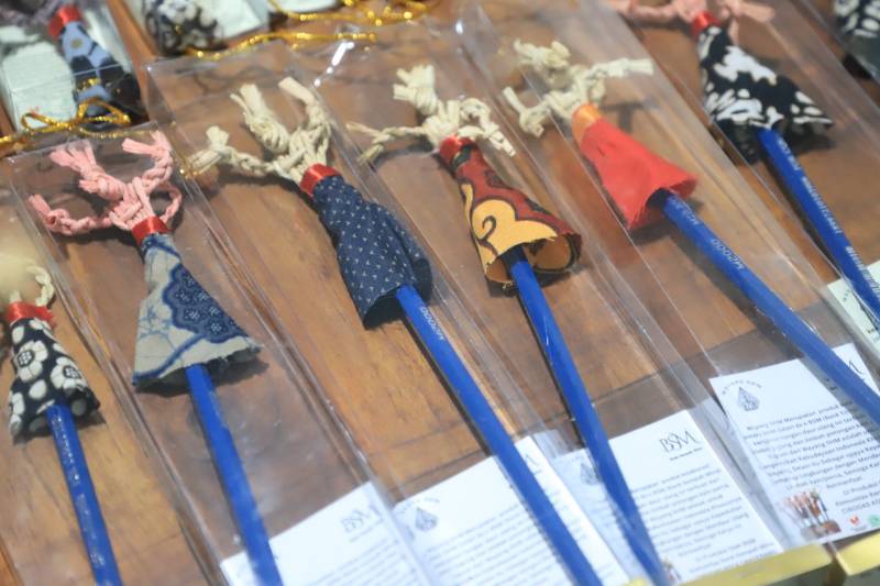 Wayang SHM Kota Tangerang Manfaatkan Kulit Jagung Jadi Kerajinan 