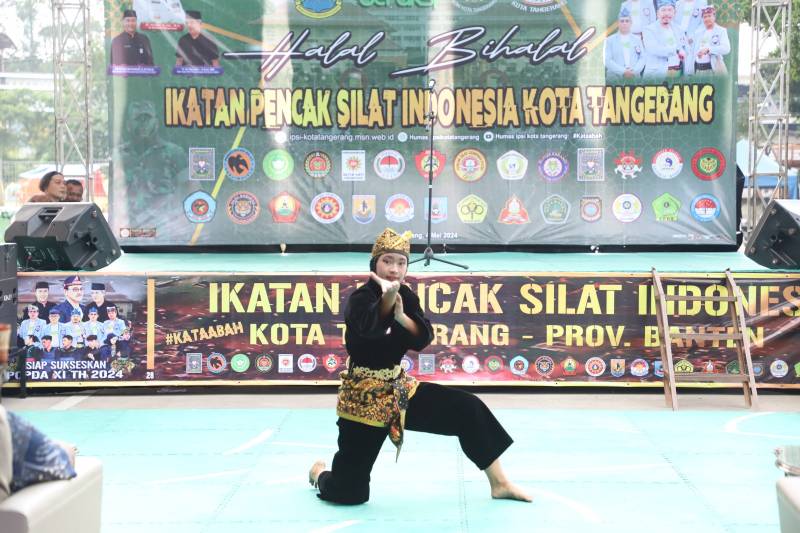 Jalin Silaturahmi, IPSI Kota Tangerang Gelar Halal Bihalal Antarperguruan Pencak Silat 